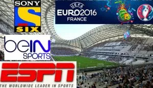 Uefa Euro 2016 Broadcasting Rights TV Channels